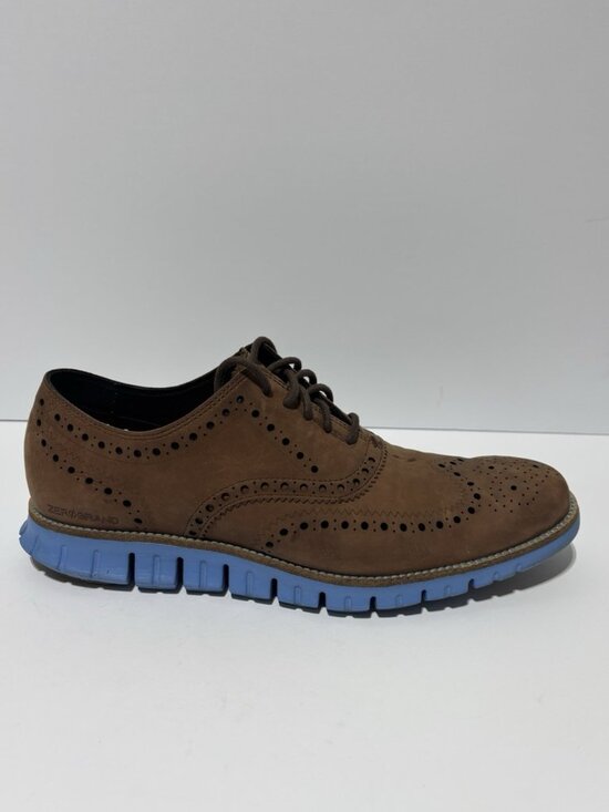 Cole Haan Men’s Zerogrand Wingtip Oxford Brown, Size 11 M
